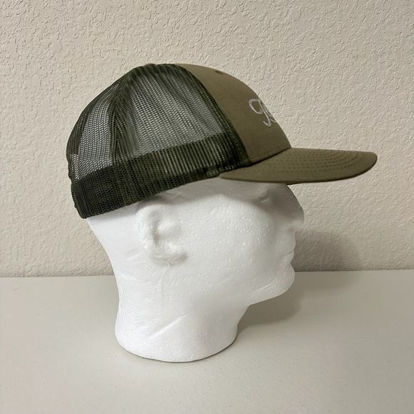 NWOT TECOVAS Trucker Hat Snapback in Sage Green - Picture 3 of 9